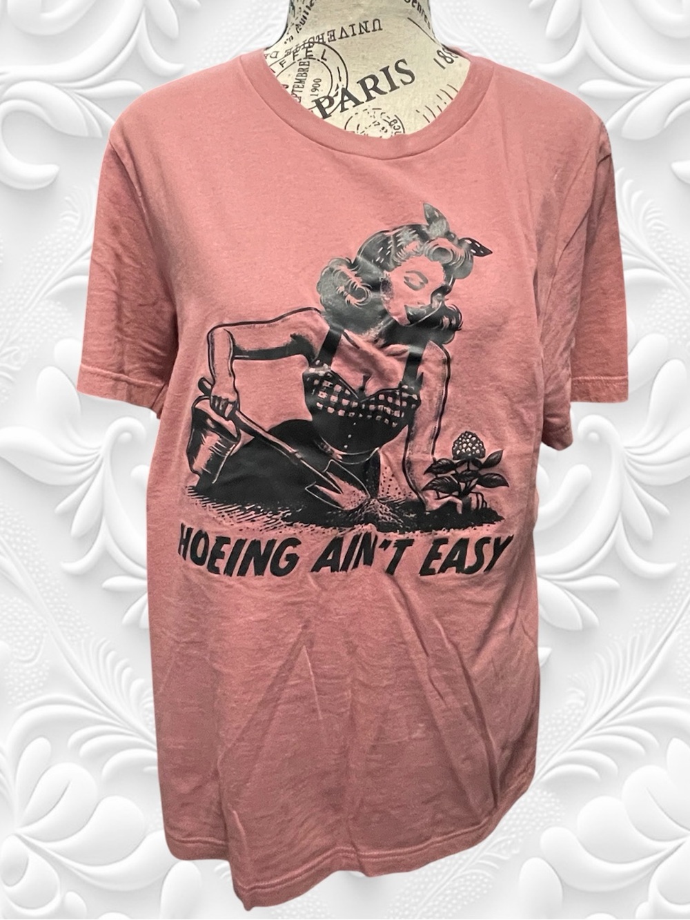 "Hoeing Ain't Easy" Graphic Tee